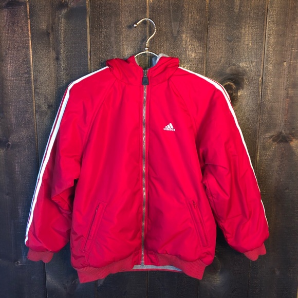 adidas reversible winter jacket